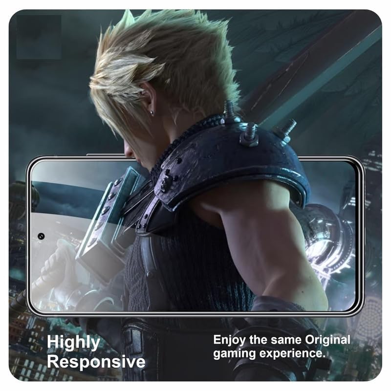 Image of TANTEK TitanGuard Tempered Glass Screen Protector Guard for Nothing Phone 1-9H Hardness, Military Grade, Anti-Static, Easy Installation Kit - 1 PACK