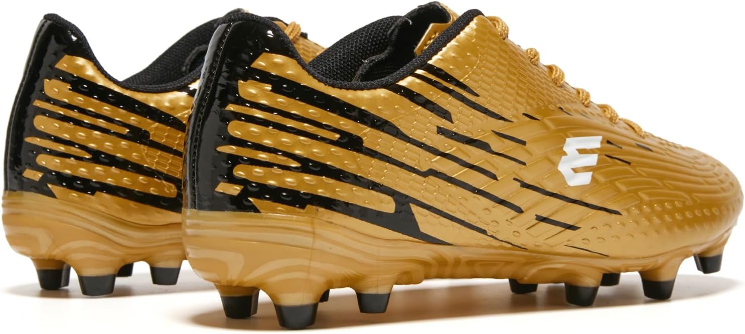 Boys and Girls Soccer Cleats Youth Firm Ground Athletic Outdoor Training Football Shoes for Little and Big Kids