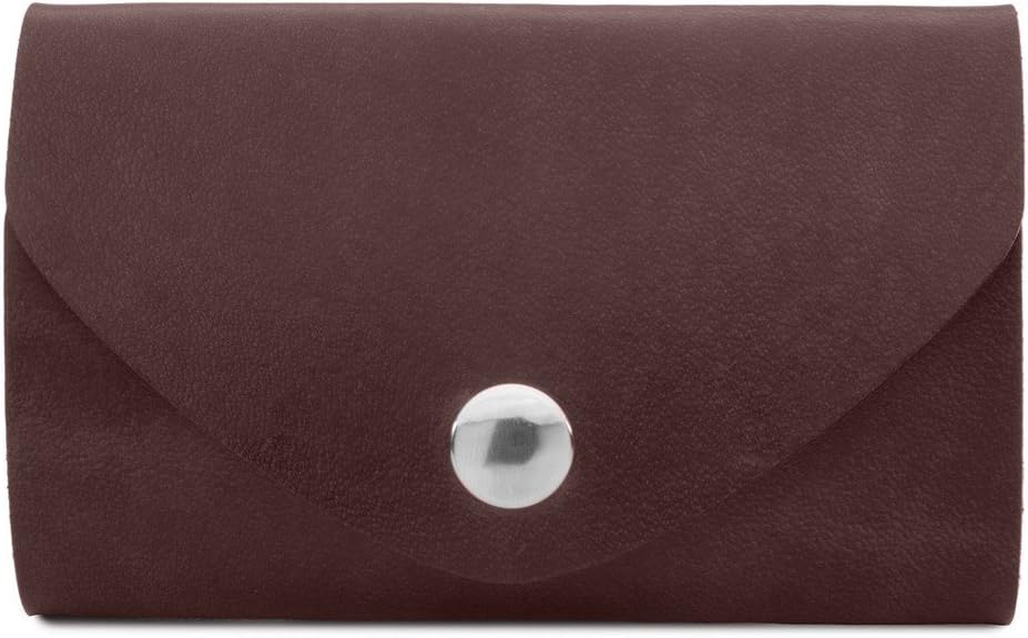 Ezra Arthur Snap Pouch Wallet | Malbec