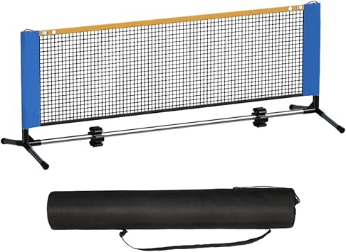 harayaa Pickleball Net Portable System Accessories Net with Easy Storage Polyester Oxford Suitable for Tournament Beach Driveway
