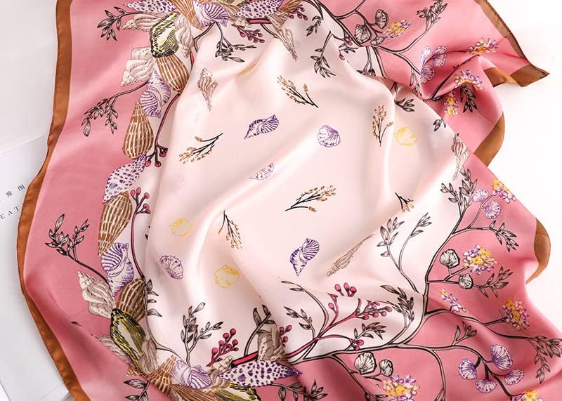 Women's Silk Feel Scarf Scarf Women Silk Scarf Silk Scarf Bandana Handkerchief Neck Wrist Unit size G