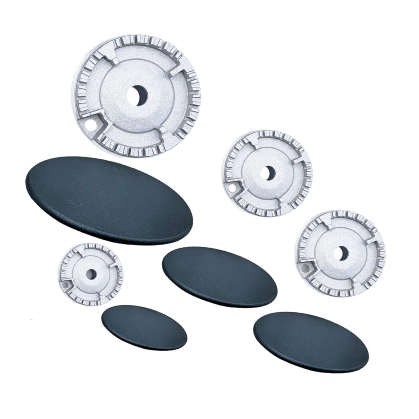Elnwnnkc Burners Crowns Flame Cap Set High Cooker Lid Stove Caps Accessories Enduring Caps Set