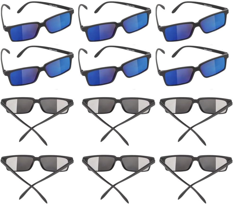 Rhode Island Novelty Spy Look Behind Sunglasses, One Pair