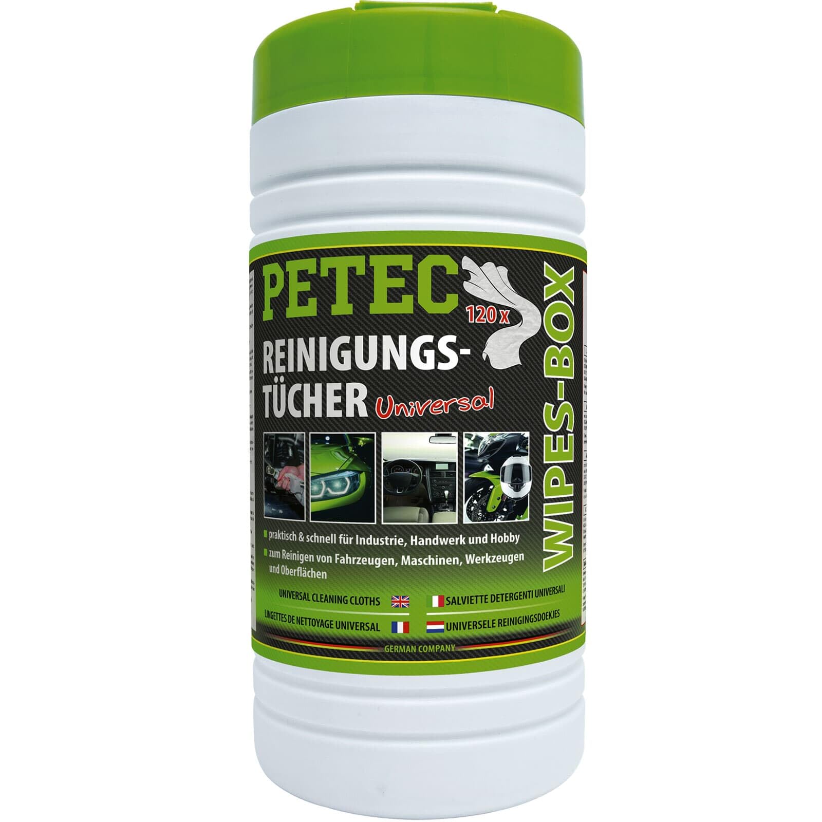 PETEC 3x 82120 Reinigungstücher