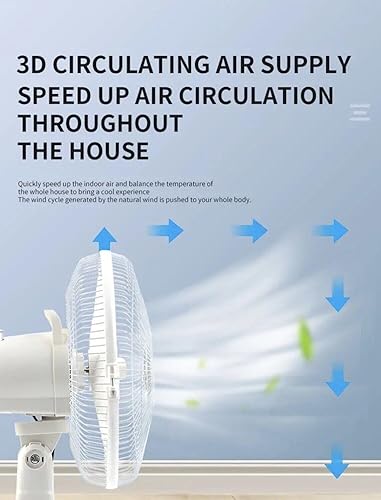 Miniatura 3 de Nuevo ventilador recargable 2023 con panel solar, puerto USB, luz LED y 2 bombillas gratis