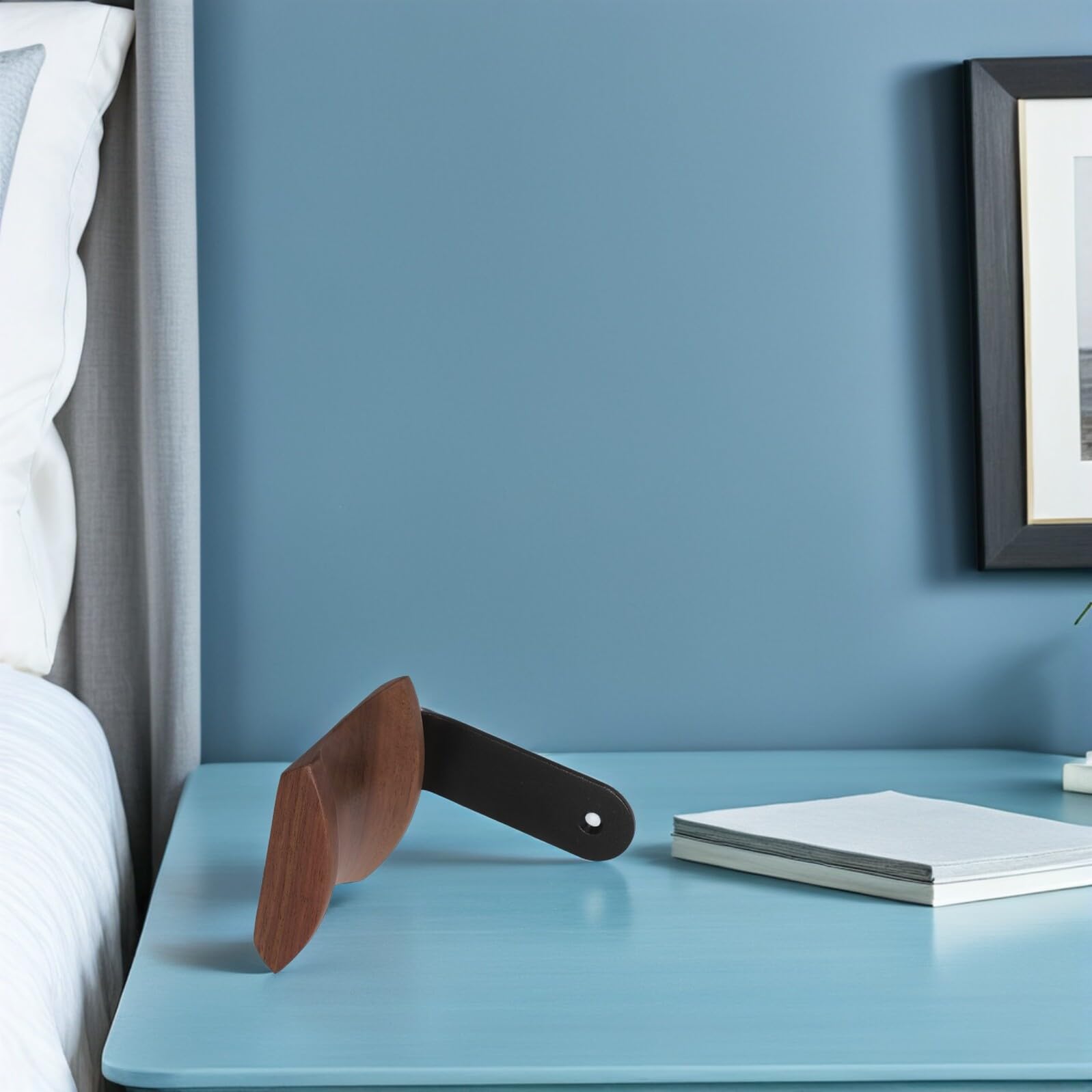 GALPADA Soporte para Auriculares de Madera y Gancho de Pared para Organización Segura para Gaming y Oficina Diseño Elegante y Resistente para Cascos y Auriculares
