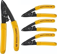 Vista 10 de CFS-3 Pelacables de fibra óptica de 3 orificios de puerto con mango de 6 pulgadas - Llave hexagonal ajustable para chaqueta, amortiguador y pelado