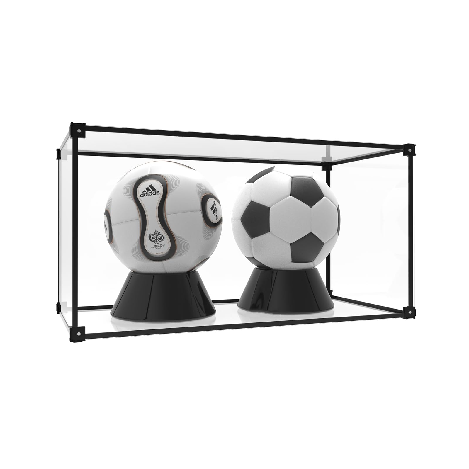Vitrine Acrylique Empilable Transparente de Collection Anti-Poussière - Porte Auto-Assemblée pour Jouets, Figurines, Modèles de Voiture (40x20x30cm