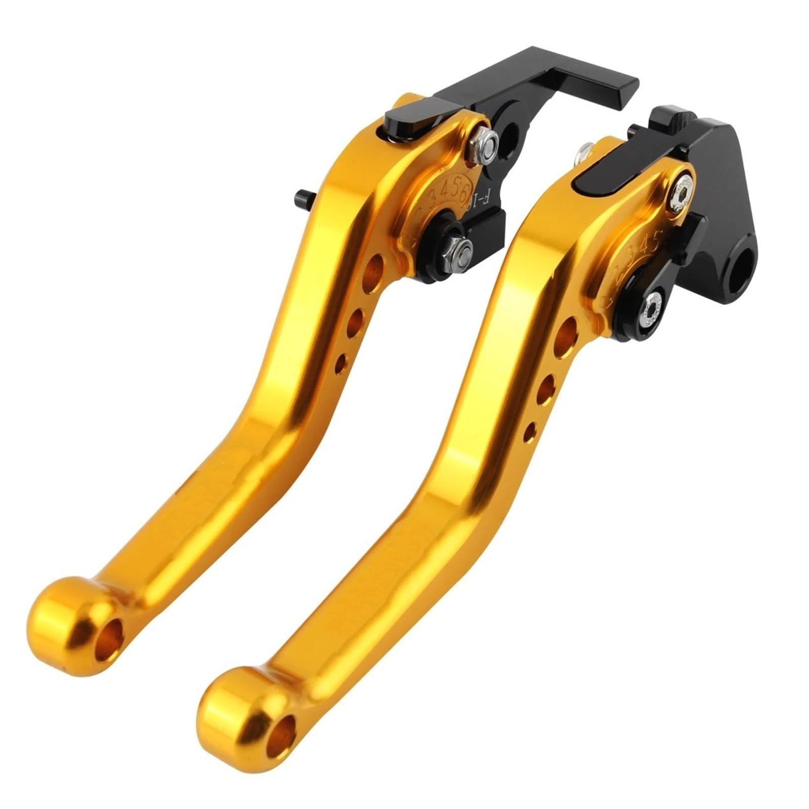 Levier embrayage moto Hypermotard 821 commande de frein courte or usiné CNC