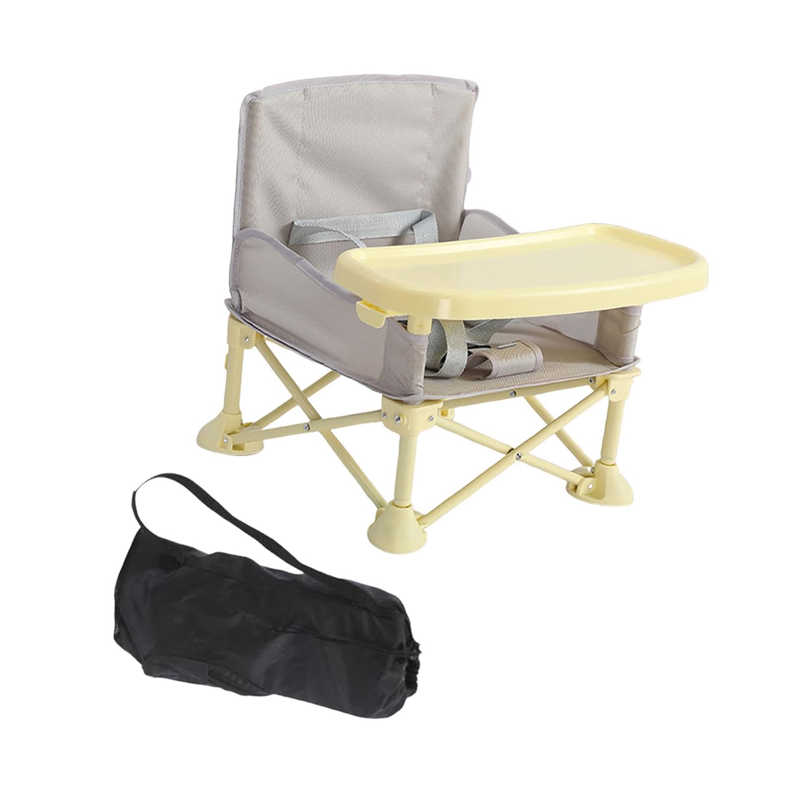 LR Decor E-Shop Travel Booster Seat Multifunctional with Tray Portable for Infants Boys Kids Gray-image-13