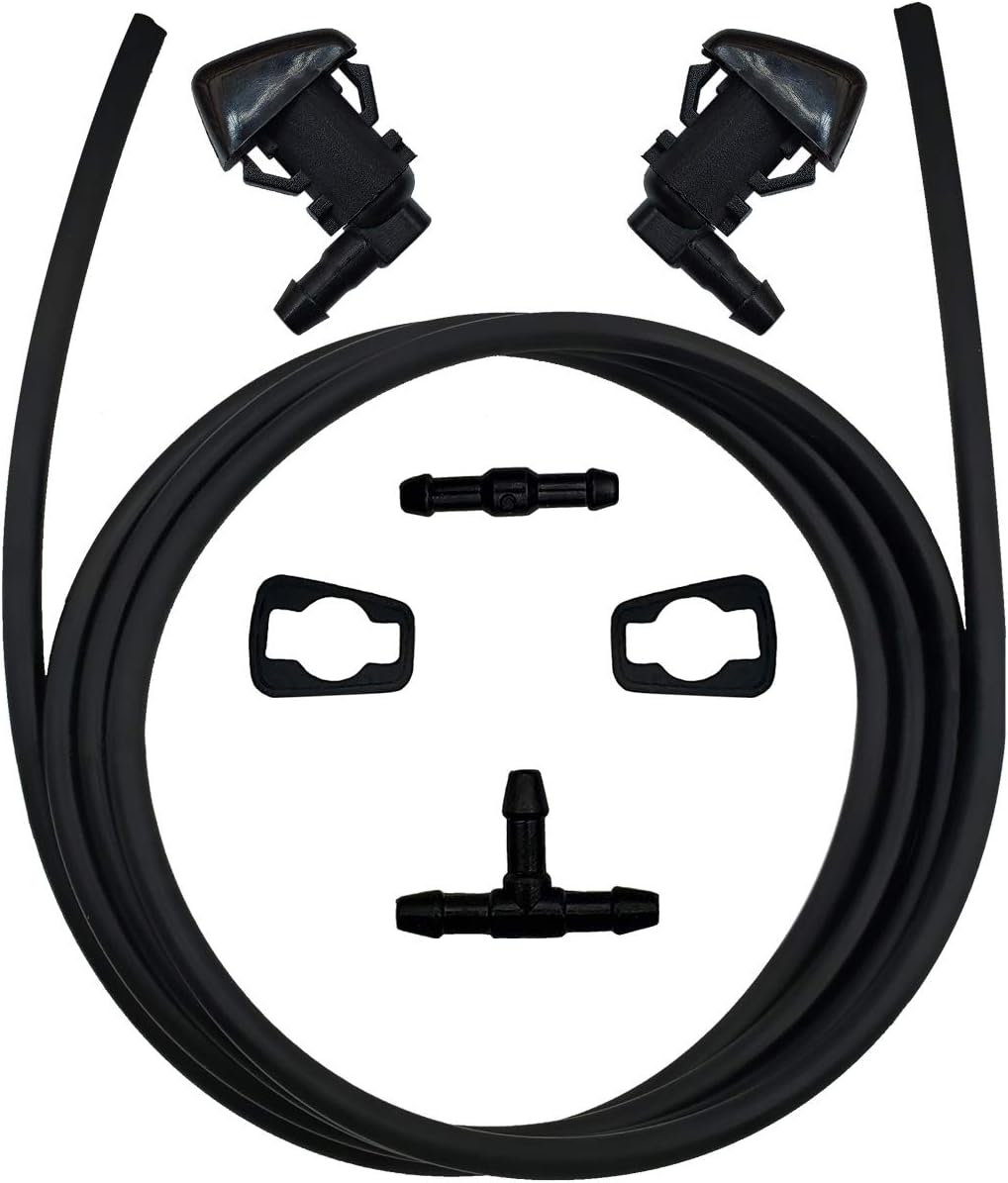 Naviurway Windshield Washer Nozzle Wiper Spray Hose Kit