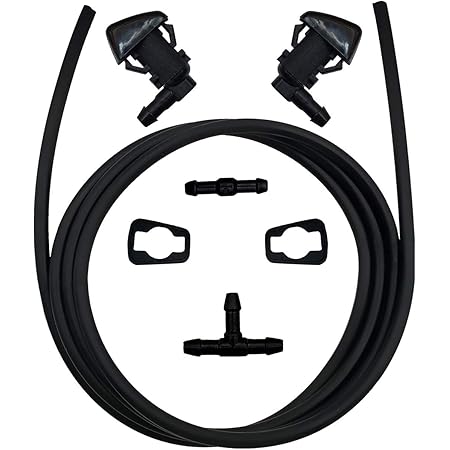 Black Washer Sprayer Replacement Windshield Washer Nozzles For 2011 2016 Ford F250 F350 F450 F550 Super Duty Left 730446 - Foto 4