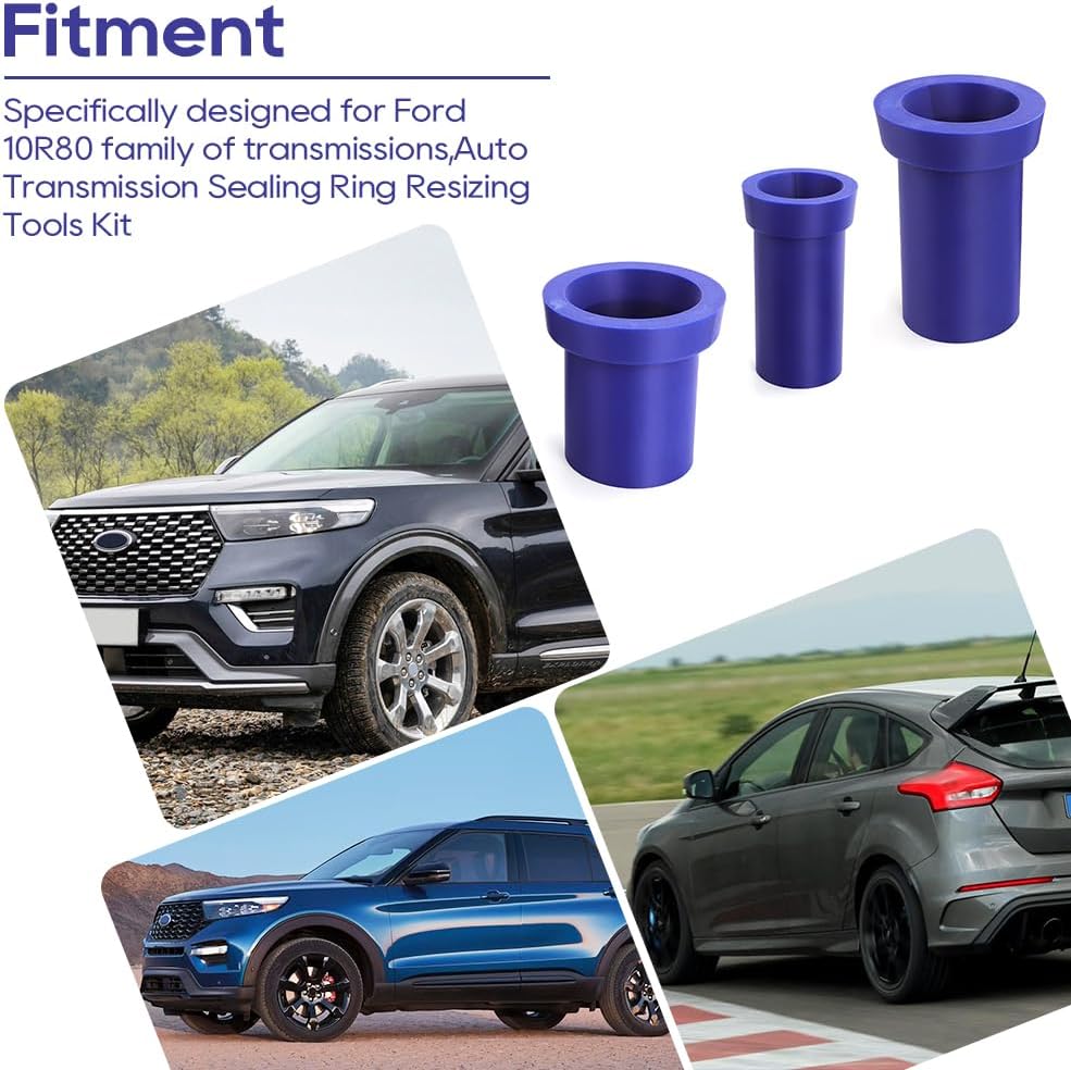 AUTOVIC for Ford 10R80 Transmission Sealing Ring Resizing Tools Smoothest Resizers