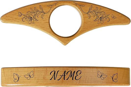Personalized Book Page Holder, Custom Wooden Thumb Page Holder Gifts