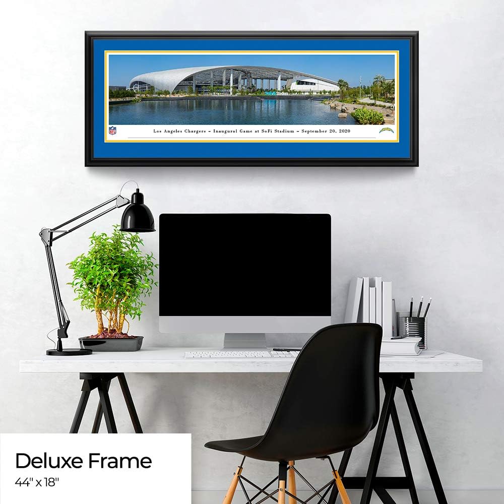 SoFi Stadium, Home of The Los Angeles Chargers - NFL Panoramic Poster and Wall Décor by Blakeway Panoramas