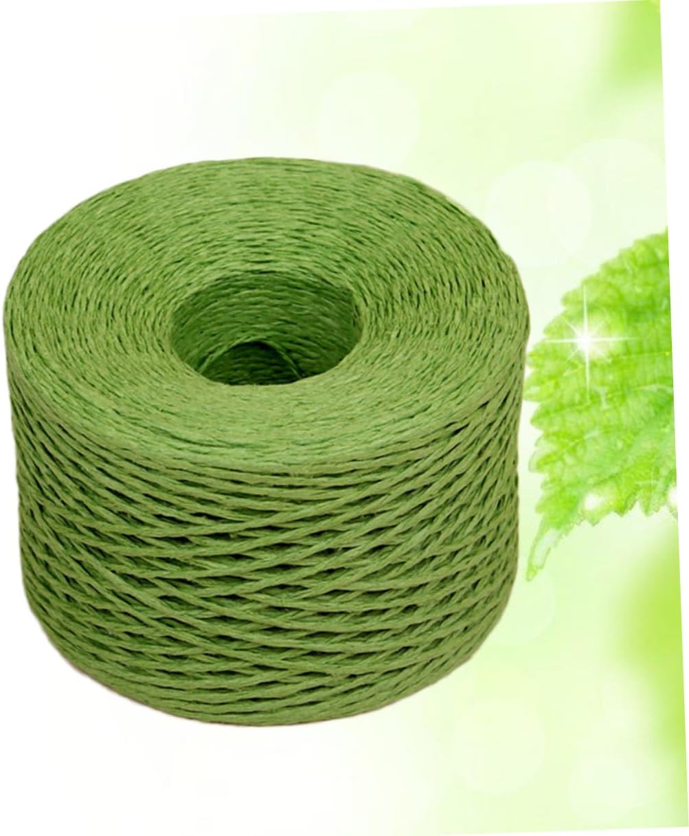 Lurrose 3pcs 218 Paper Twine Raffia Paper Cord 218 Yards Braided Rope DIY Decorations