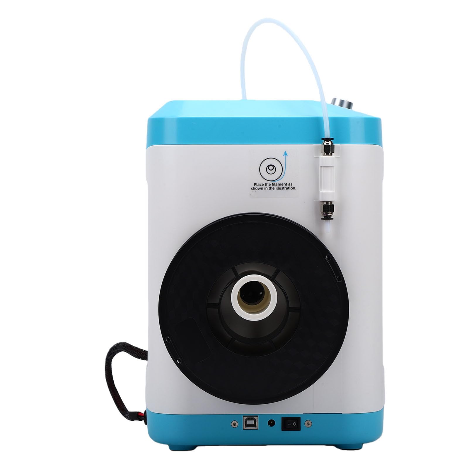 Demeras Mini Stampante 3D Preassemblata per Bambini Principianti con Livellamento Automatico Dimensioni Compatte 3,94x4,33x3,94 (Spina europea)