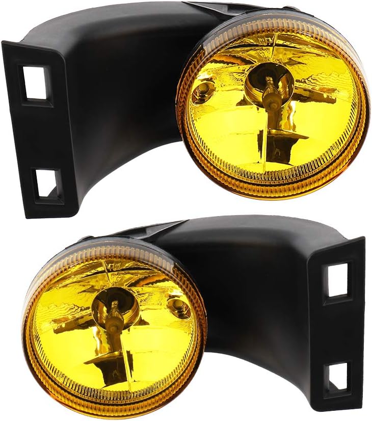 Find 02-09 DODGE RAM 1500 2500 3500 PICKUP BUMPER DRIVING YELLOW FOG LIGHT LAMP BEZEL In - Foto 12