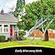KOKMEYA Reflektierendes Blitzband für Vögel, doppelseitiges Band, schreckt Vögel ab, vogelschreck,für Haus, Garten, Hof, Obstgarten, Terrasse, Outdoor, 80 m x 1