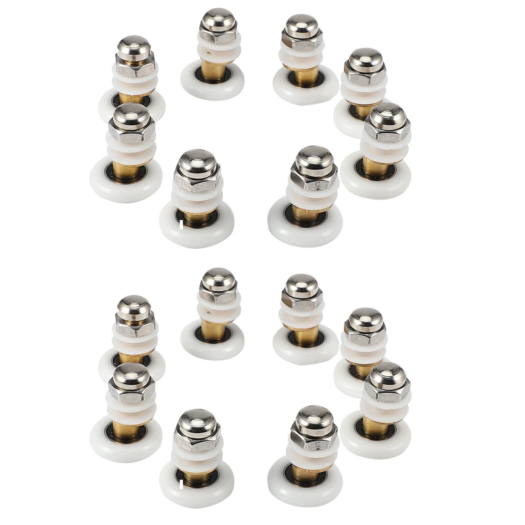 Poulies de douche 25mm pour réparer une porte coulissante en verre qui coince