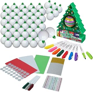 Treemendous Ornament Decorator Combo, 50 Pack Ornament, and Accessory Pack Bundle