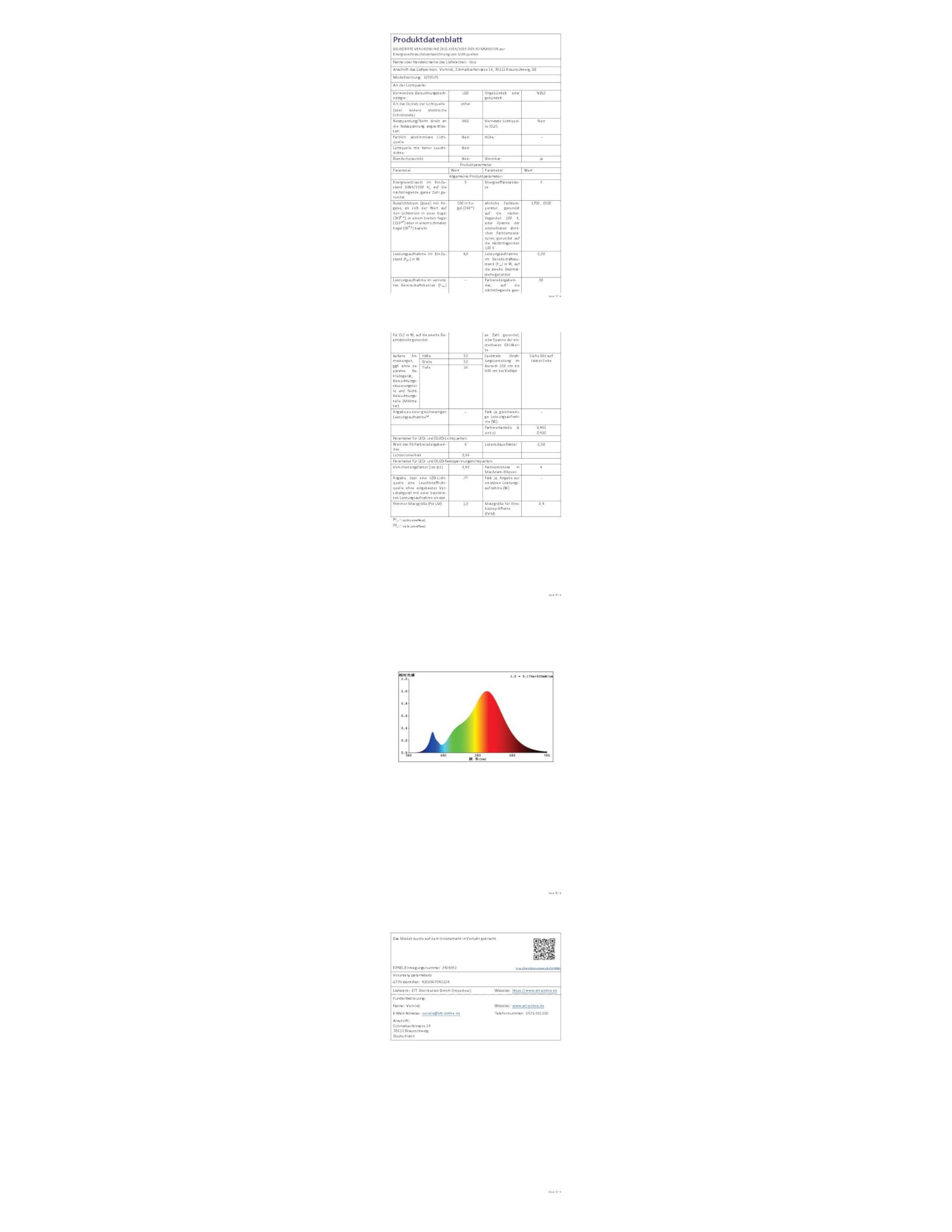 Matter LED-Modul 3er-Pack RGB + CCT | Thread Mesh | Mehrfarbig Dimmbar, 2700K, 500 lm, 4,8W Leuchtmittel Smart Home Beleuchtung für Alexa, Google, Apple