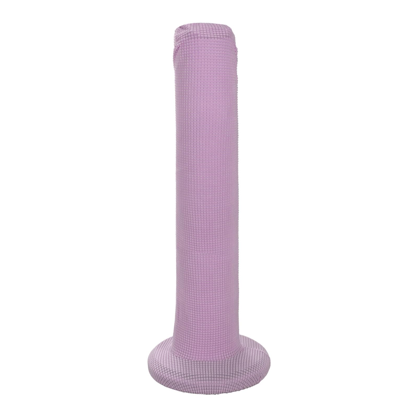 sourcing map Tower Fan Dust Cover (43-49 Inch) - Electric Standing Floor Tower Fan Dustproof Protection Cover for Home/Bedroom/Office, Purple