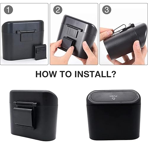 Miniatura 4 de bote de basura para coche