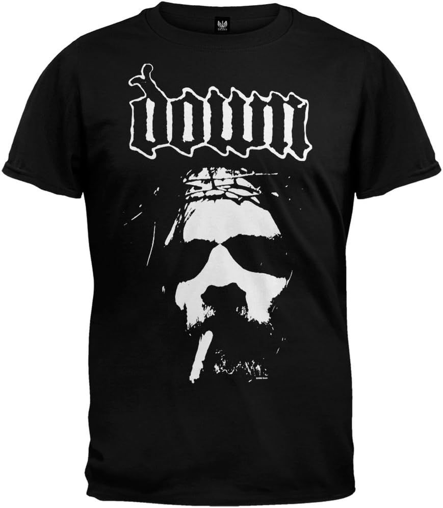 Men's Down Smoking Jesus T-Shirt