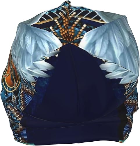 Miniatura 5 de Gorro de punto nativo americano para hombre y mujer gorro de esquí indio