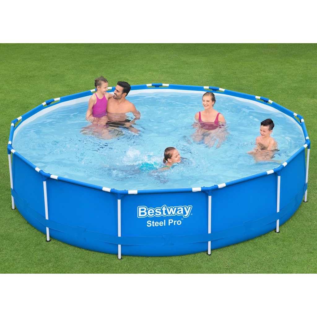 Steel Pro Frame - Piscina redonda (396 x 84 cm)