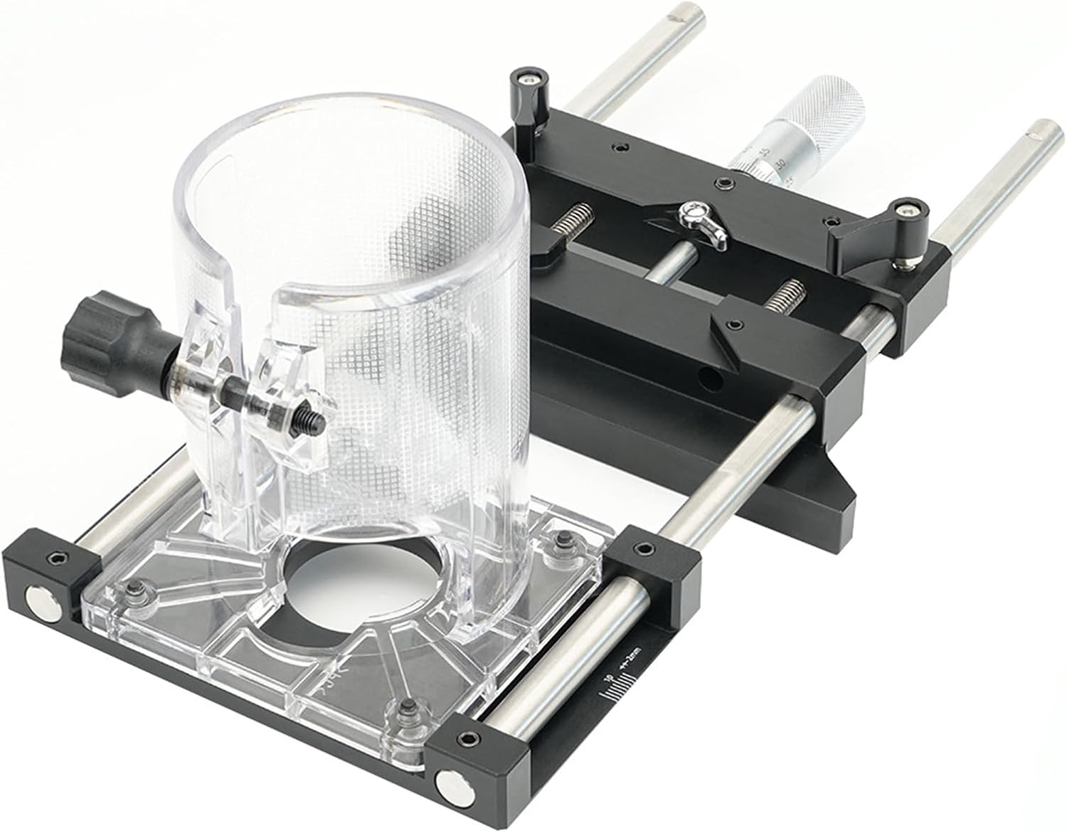 木工ルーターベースほぞ穴トリマーウッドトリマールータースロッティングロケーター大工用スロット付き固定ブラケットスロッティングマシン