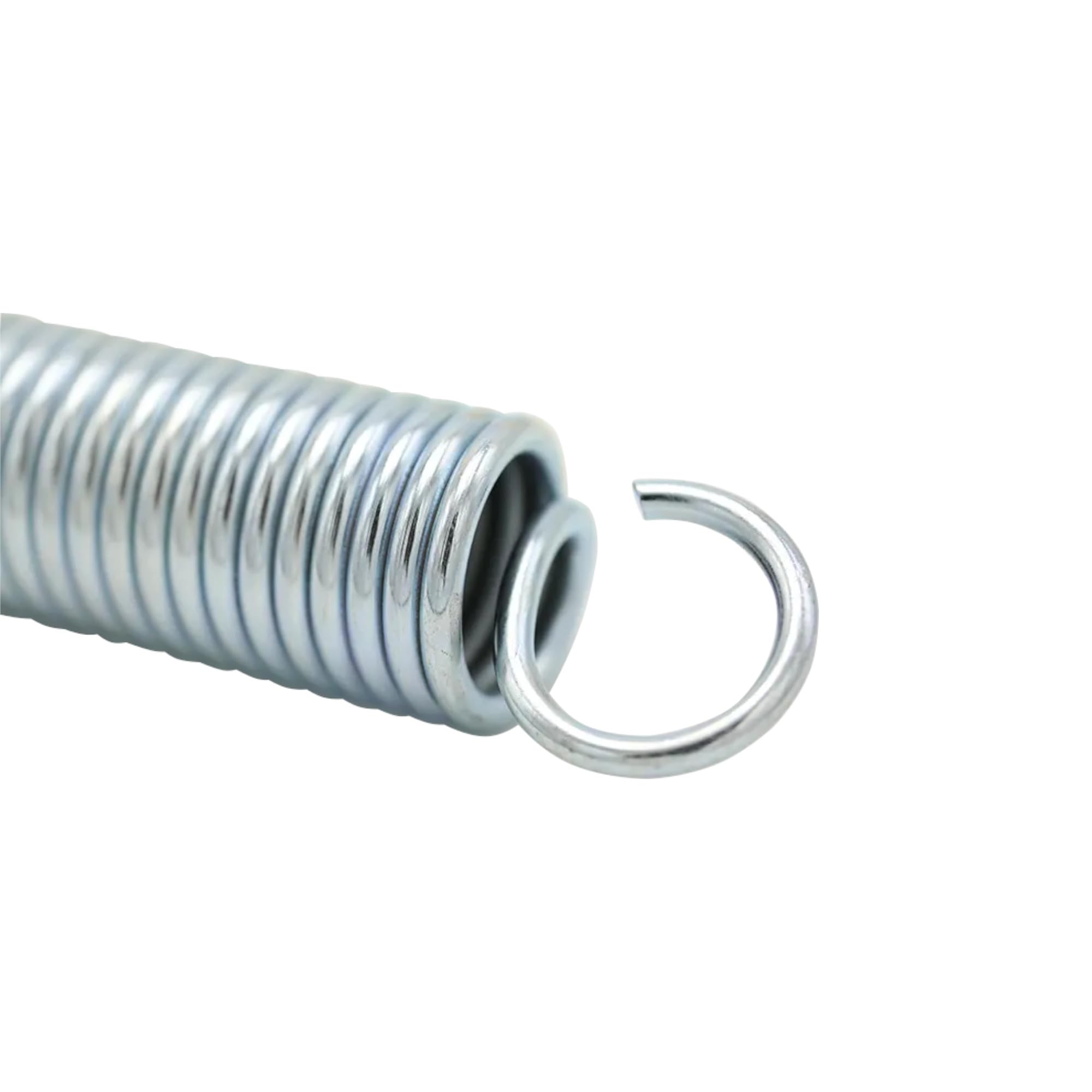 cyclingcolors Uniwersalne mechaniczne sprężyny naciągowe hak spiralny ze stali ocynkowanej DIY samochód motocykl ogród sprężyna 0,8 x 7 x 24 mm