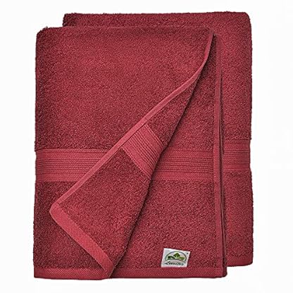 leevitex® Saunahandtuch XXL, flauschig und saugstark, 2 Saunatücher, 80 x 200 cm, Qualität 500 g/m², 100% Baumwolle…