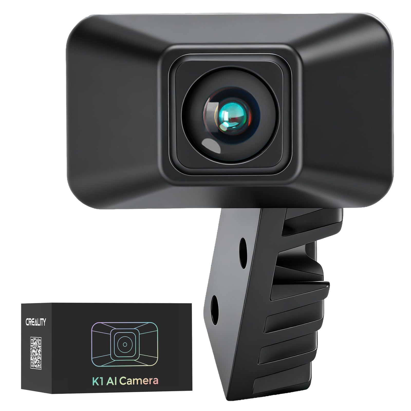 Accesorio Oficial de Creality para impresoras 3D con cámara de IA K1C/K1 MAX, monitorización remota, conexión WiFi, generación automática de vídeo Time-Lapse, para K1C y K1 MAX (Modelo 2025)