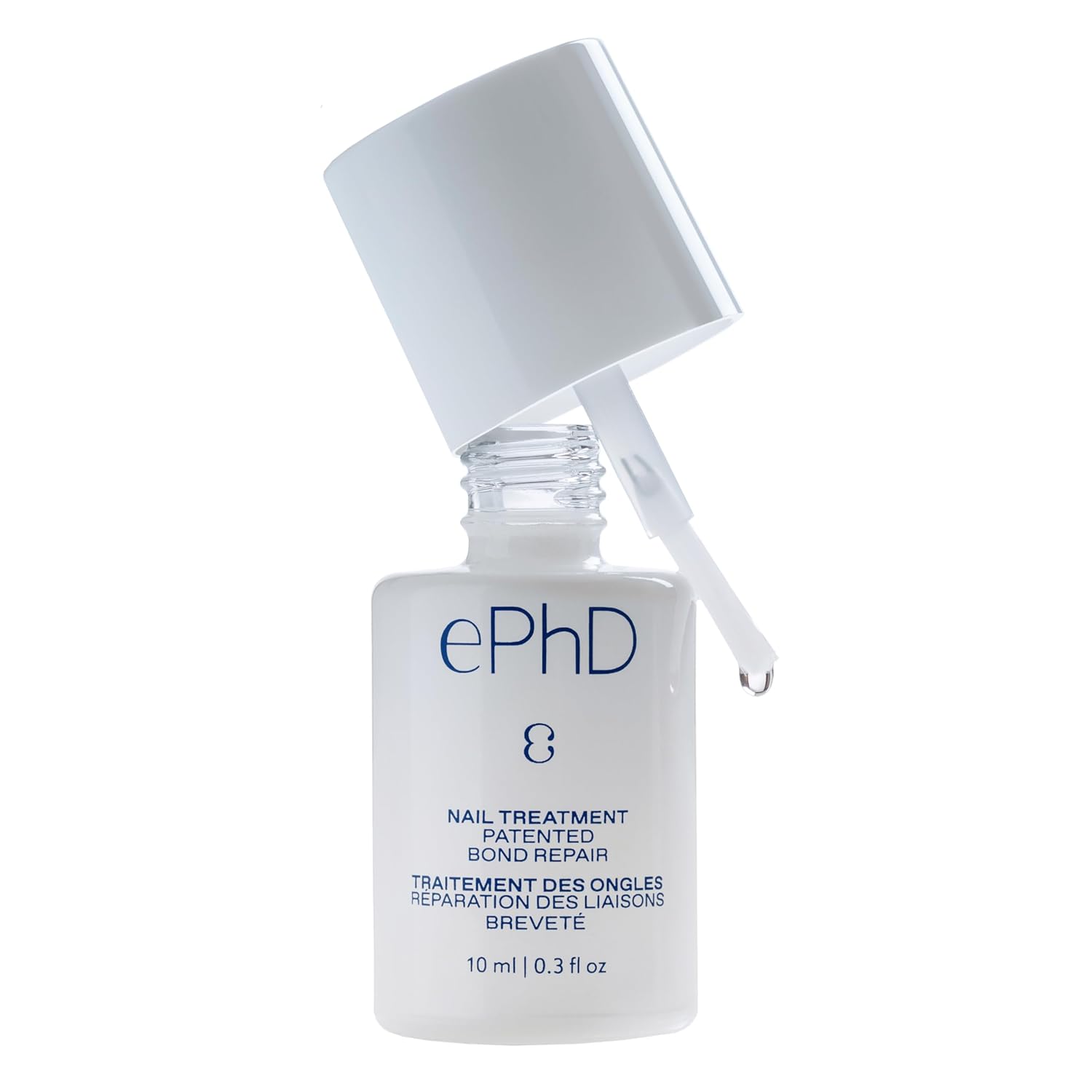 Product image of ePhD Bond Repair Nail Treatment, Nail Repair that Strengthens, Restores & Rebuilds Brittle Nails, Strengthens from Within, Formula for Damaged, or Post-Gel Nails, Use Alone or as a Polish Base
