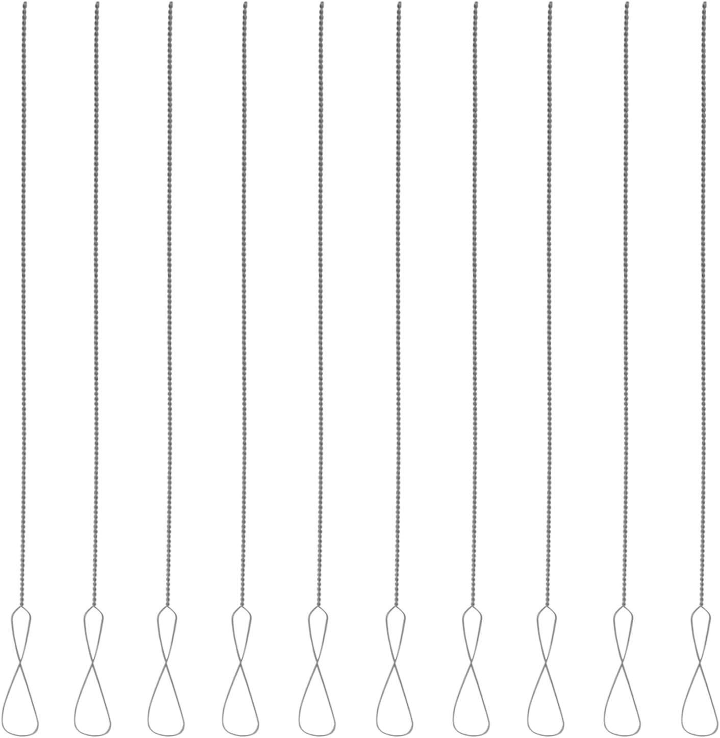 yyangz 10PCS Stainless Steel Twist Beading Needle Beading Needle Hook Needle Leader Handmade DIY Making String Bracelet Beading Tool for Sewing Wristbands Necklaces Jewellery