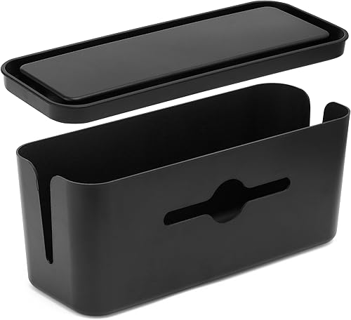Miniatura 9 de Bates - Caja de organización de cables, mediana, caja organizadora de cables, caja organizadora de cables, organizador de cajas de cables, caja de