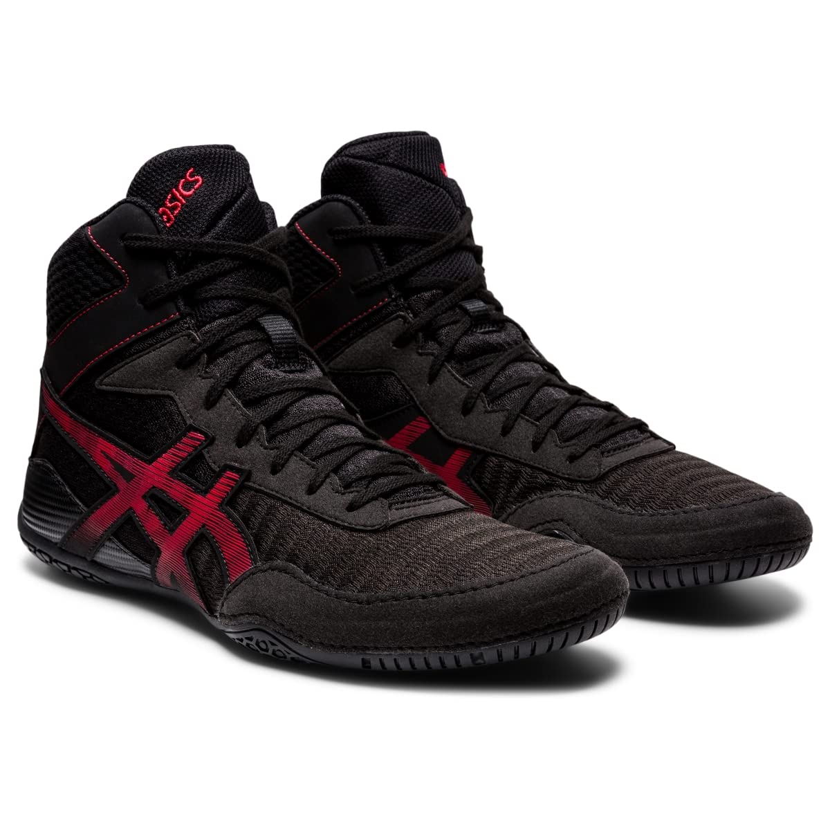 ASICS - Herren Matcontrol 2 Schuhe, 48 EU, Black/Classic Red