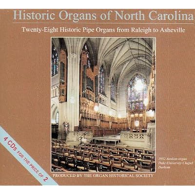 Historic Organs of North Carolina / Various