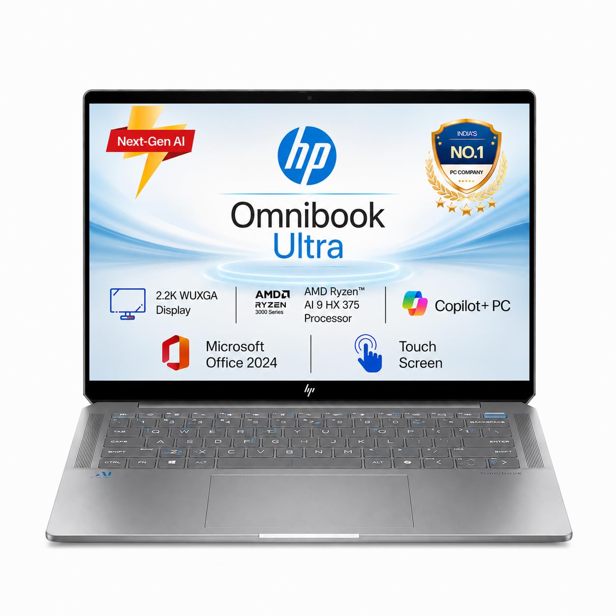 Windowsノート本体 HP OmniBook Ultra Ryzen AI 9 375 HP OmniBook Ultra Next-Gen AI (AMD Ryzen AI 9 HX 375, 32GB LPDDR5X
