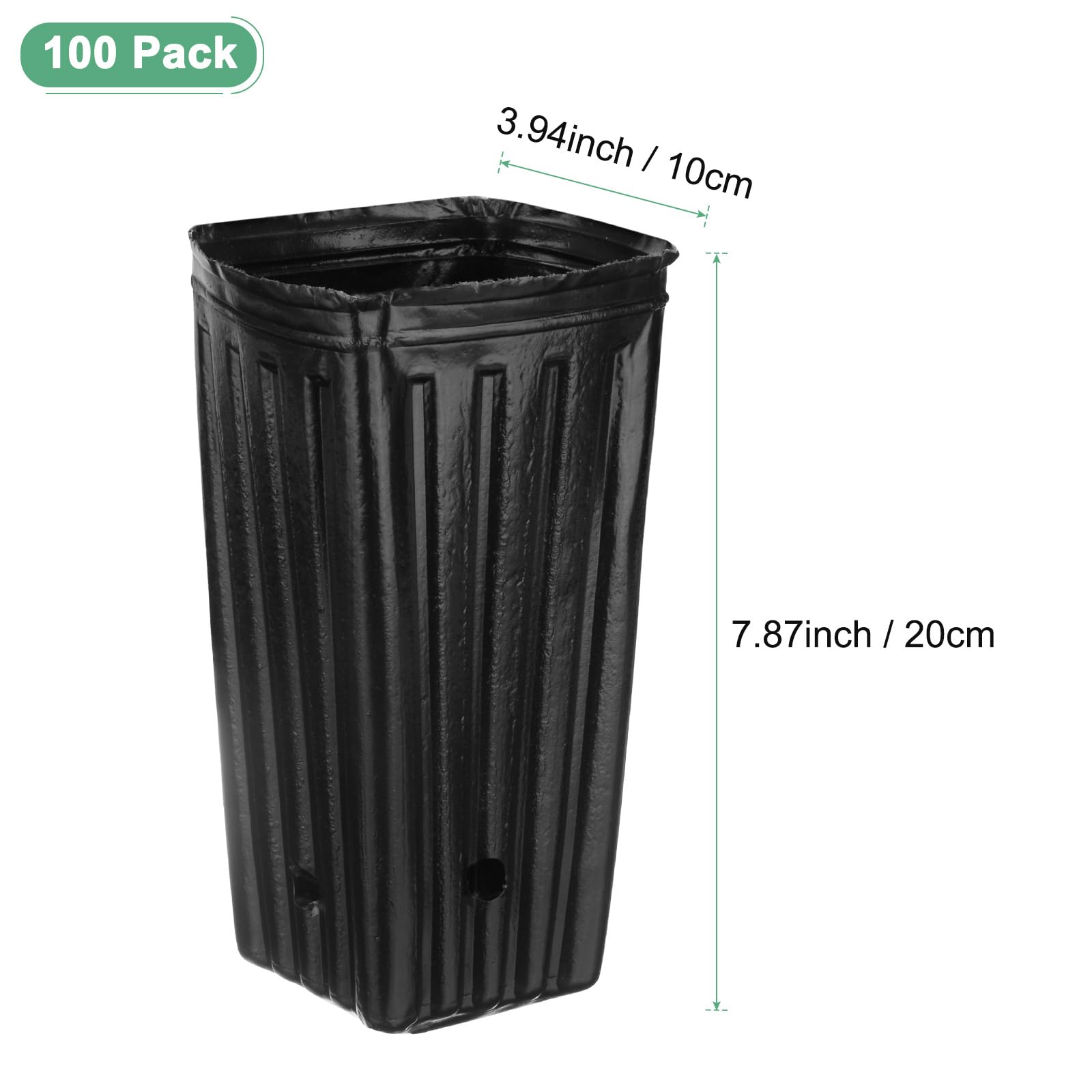 M METERXITY 100-Pack Plant Nursery Pots - Image 3