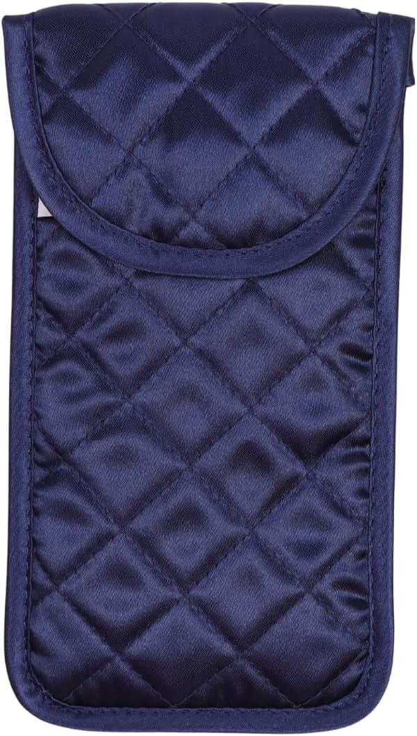 Soft Eyeglass Pouch – Quilted Glasses Case and Multi Functional Travel Organizer image 2