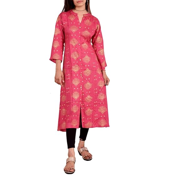 high neck kurti