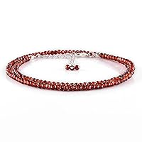 Vista 195 de Natural Moonstone Gemstones Choker Necklace, Faceted Rounds Beads, Silver Plated Jewelry, Healing Crystals, Birthday, Handamde, Minimalist, Women