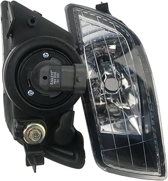 A Pair Car Fog Light Compatible With Toyota Chaser Jzx100 X100 1998 1999 2000 2001 Vista Foglamp 2000-2003 With Lamp Bulb