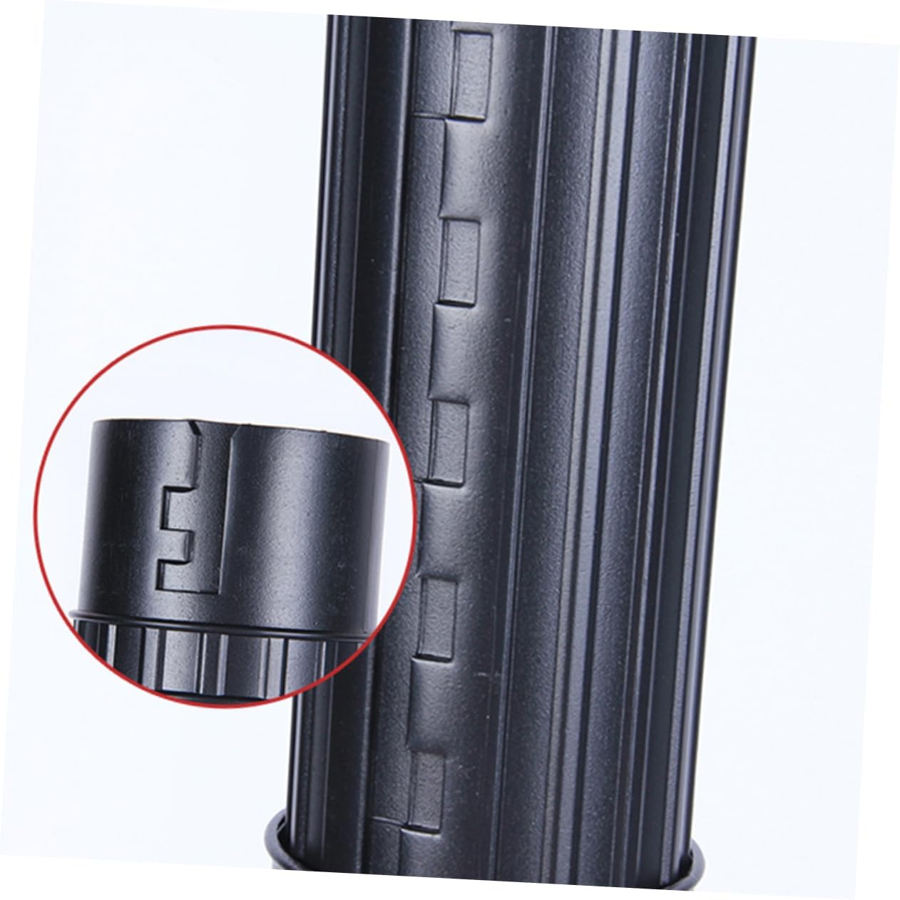 TEHAUX Poster Tube, Plastic Storage Tube, Expandable Black Drawing Tube