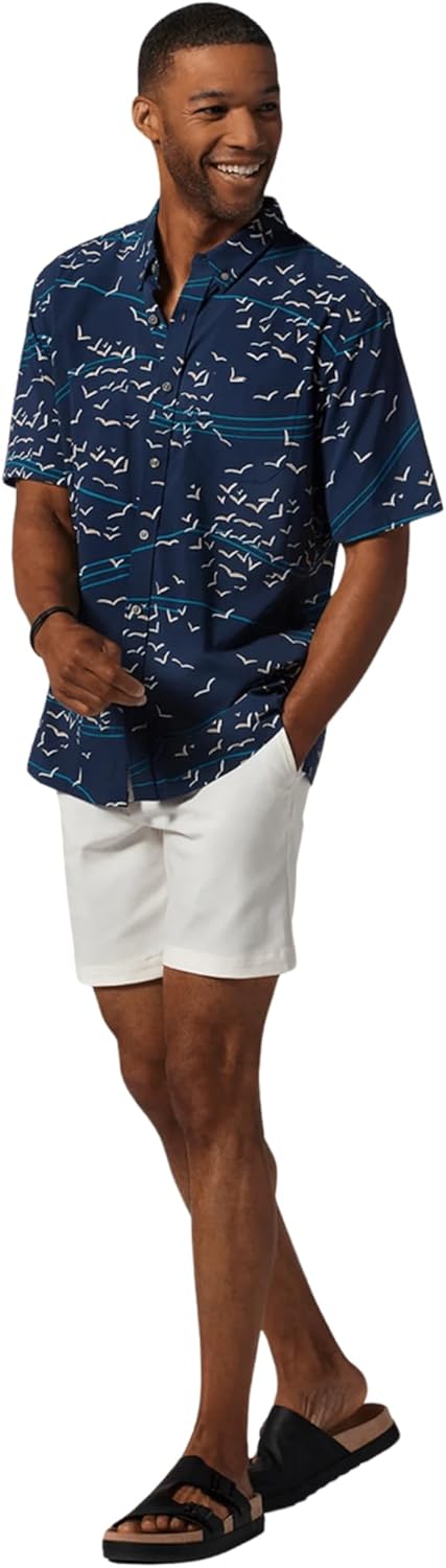 Tori Richard Men's Sora Short Sleeve Button Up Shirt - Image 3