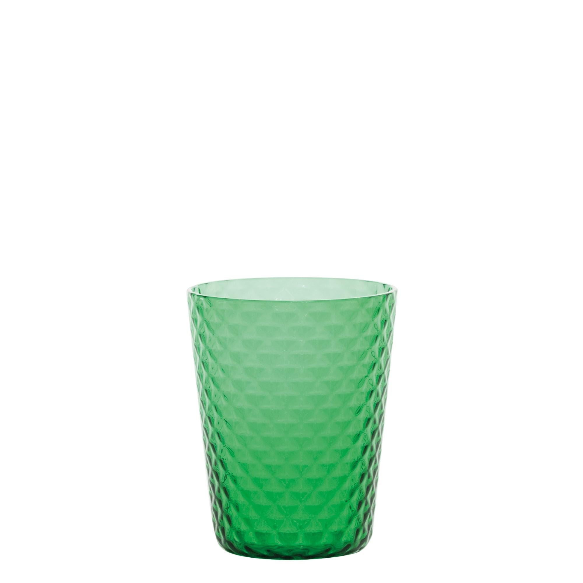 Verres Tumbler Isolano Zafferano de couleur verte pour embellir vos repas d'été