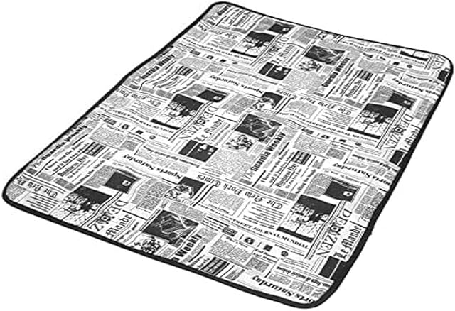 Tapete Higiênico Cães Lavável Médio, Jornal, 80 x 60 cm, São Benedito